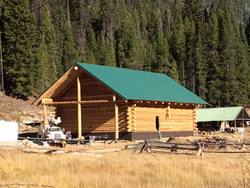 Big Creek Lodge Structure is Ready for Its' First Winter!